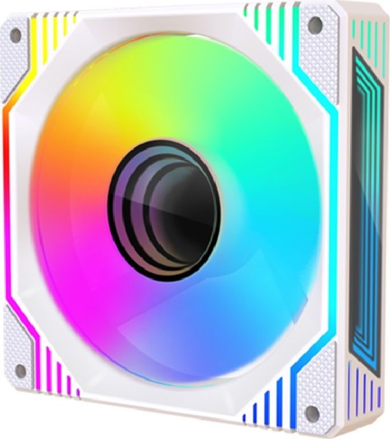 фото Вентилятор 1stCool Aura Evo Mirror ARGB PWM (F12-AURA-EVO-W1)
