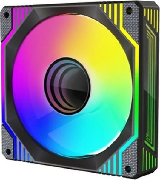 фото Вентилятор 1stCool Aura Evo Mirror ARGB PWM (F12-AURA-EVO-B1)