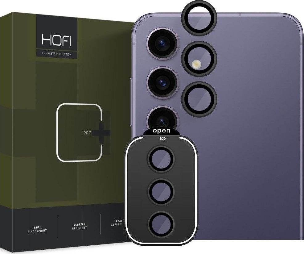 Hofi OSŁONA APARATU HOFI CAMRING PRO+ GALAXY S24+ PLUS BLACK