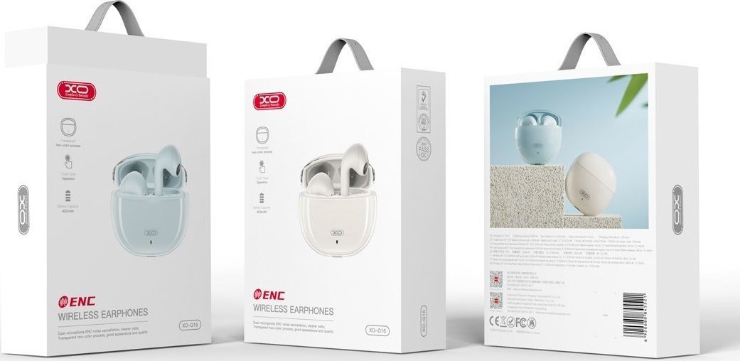 фото Навушники TWS XO G16 Blue