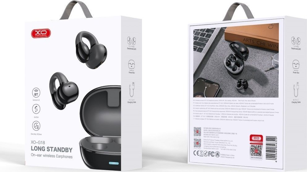 фото Навушники TWS XO G18 OWS Black