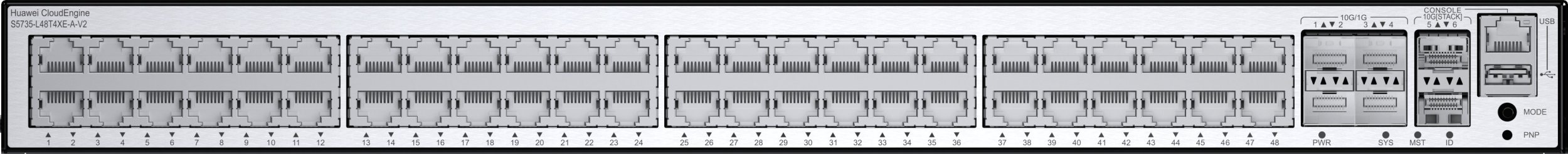 фото Комутатор керований 2 рівня Huawei S5735-L48T4XE-A-V2