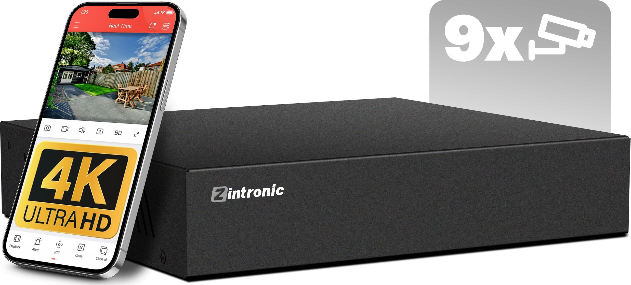 фото Мережевий відеореєстратор (NVR) Zintronic IR9S18MPL