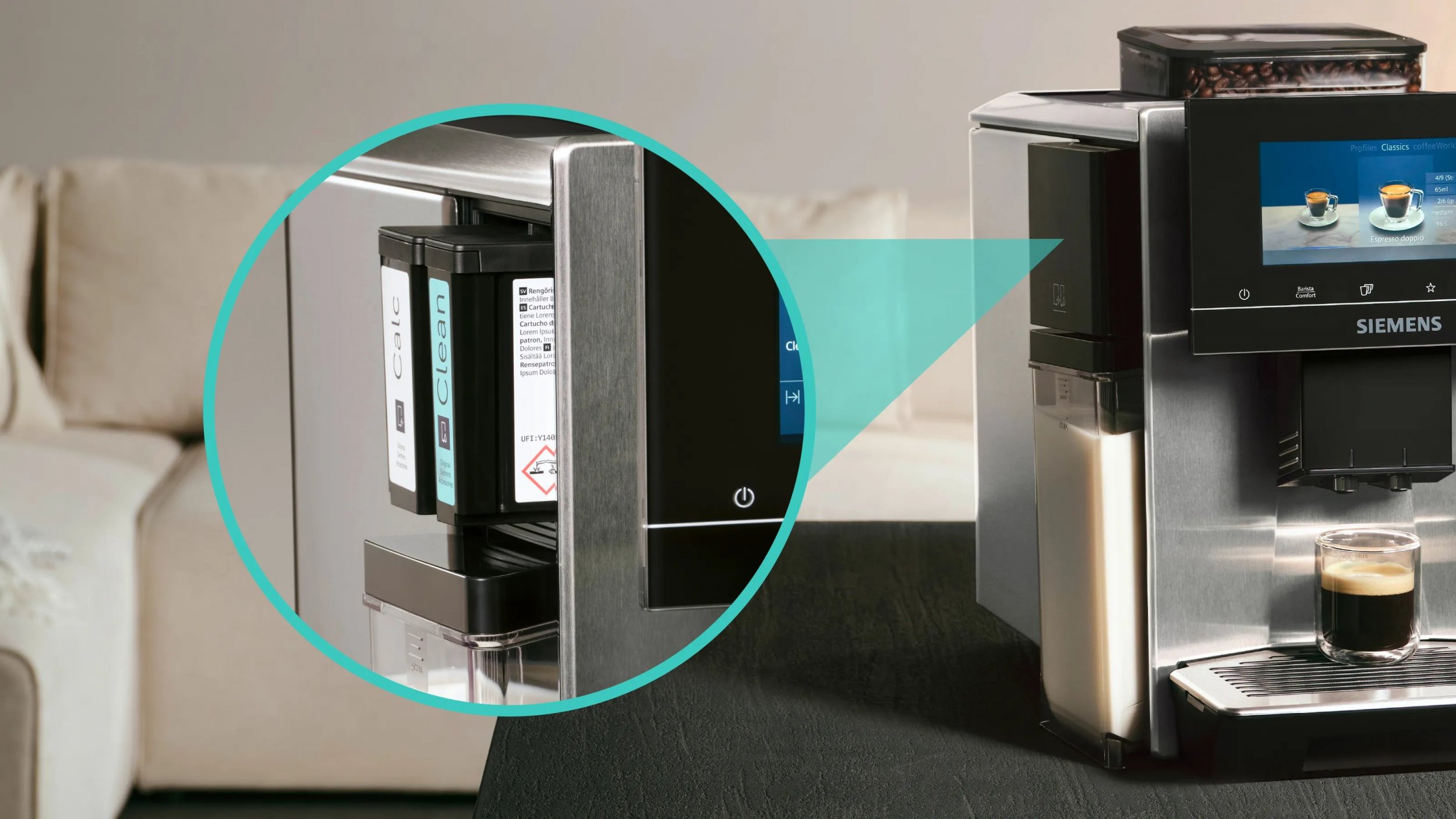 фото Кавомашина автоматична Siemens TQ903DZ3