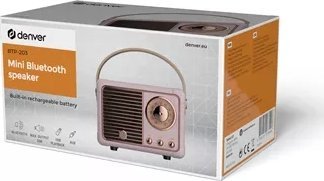 фото Портативна колонка Denver BTP-203 Rose