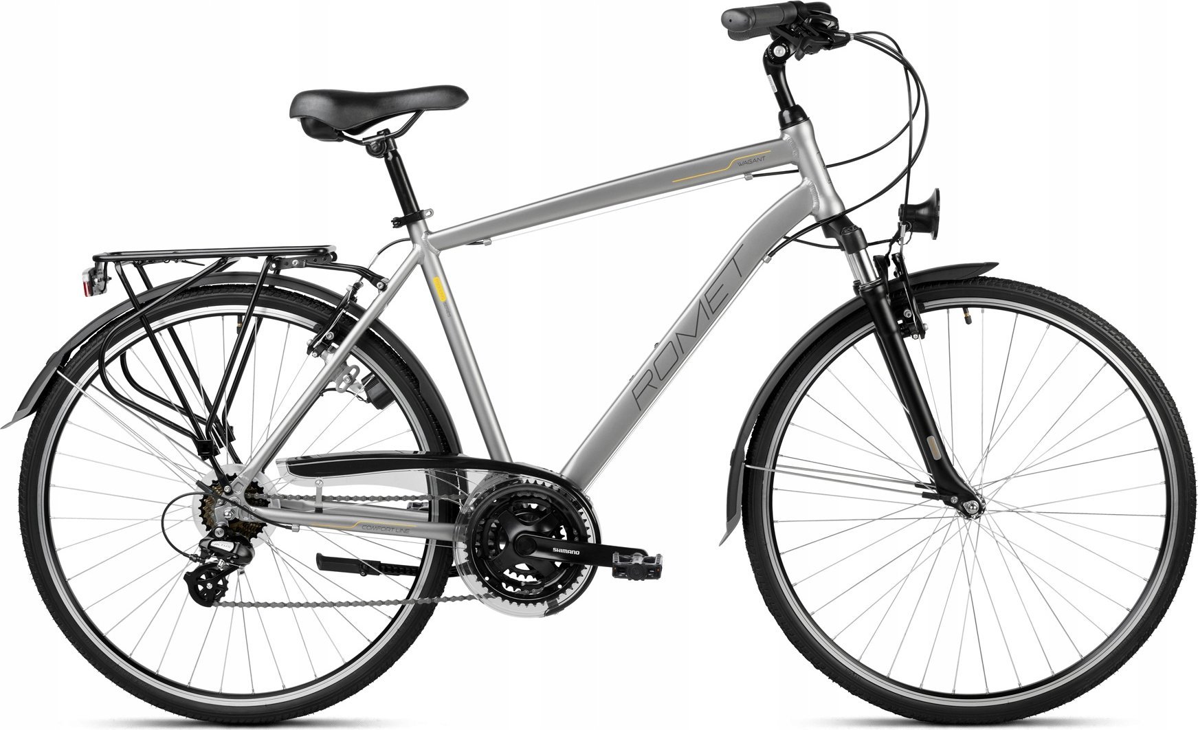 фото Велосипед туристичний Polonia Ekspedycja 28" Silver-Gold-21