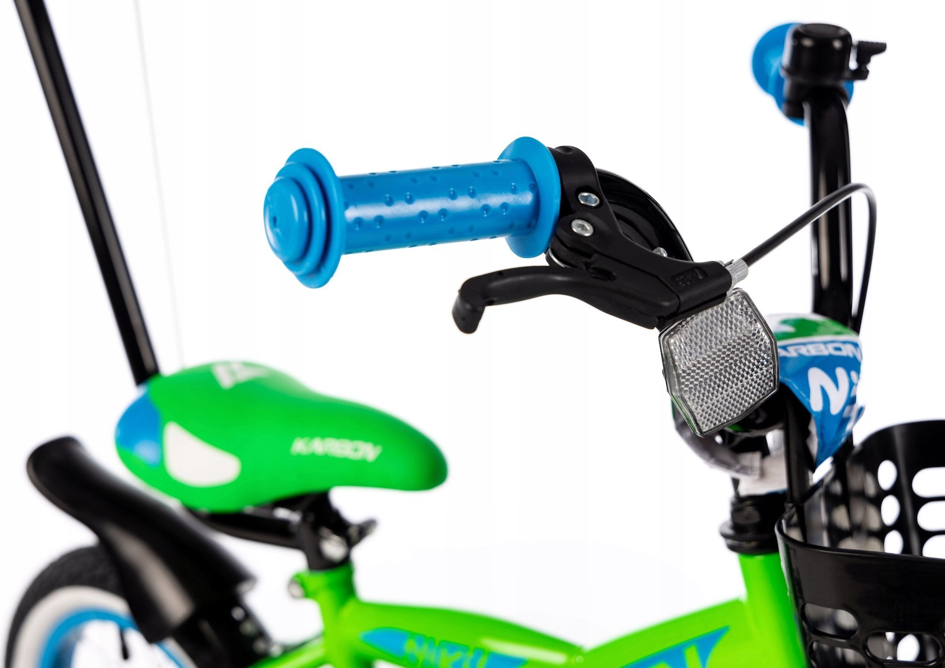 фото Дитячий двоколісний велосипед Karbon Niki 12 Green/Blue