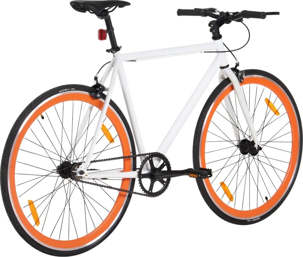 фото Дитячий двоколісний велосипед VidaXL 92264 White/Orange