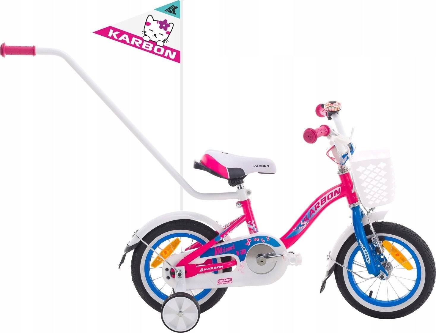 фото Дитячий двоколісний велосипед Karbon Mimi 12 Pink/Blue