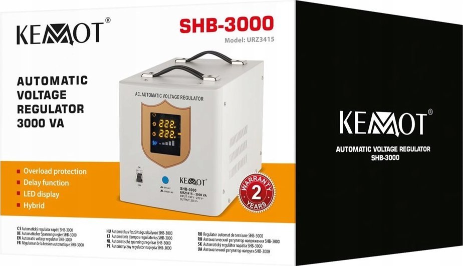 фото Стабілізатор напруги Kemot SHB-3000