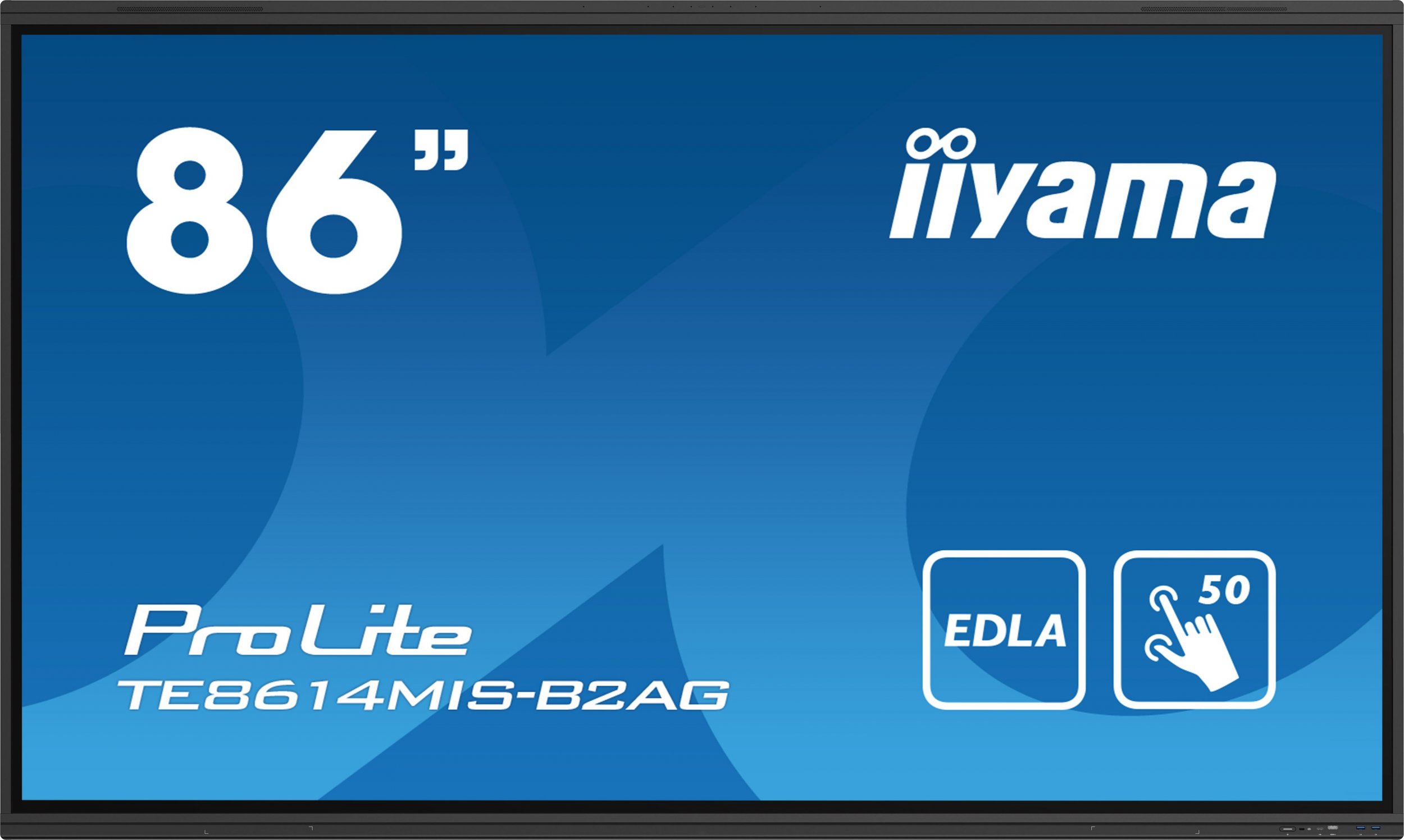 фото Інформаційний дисплей Iiyama ProLite TE8614MIS-B2AG