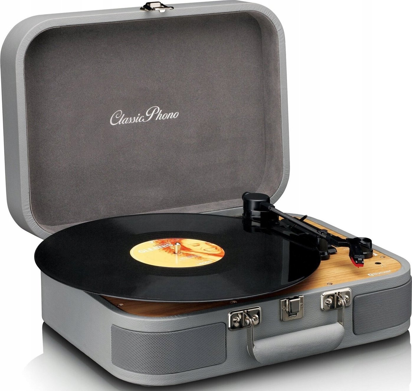 фото Програвач вінілових дисків Lenco Classic Phono TT-116 Grey