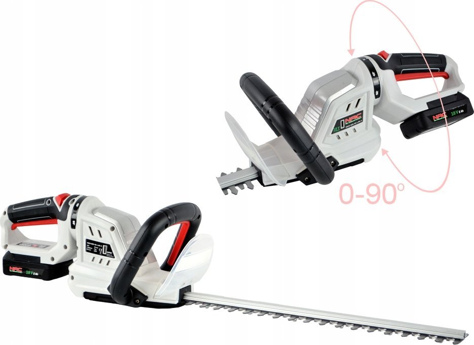 фото Кущоріз акумуляторний Nac HB18-B20-45-L-RH-S