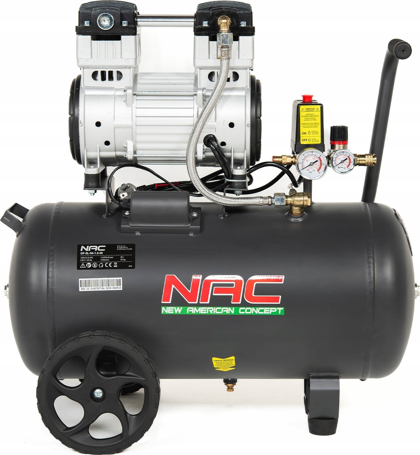 фото Компресор Nac OF-SL-50-1.5-IN