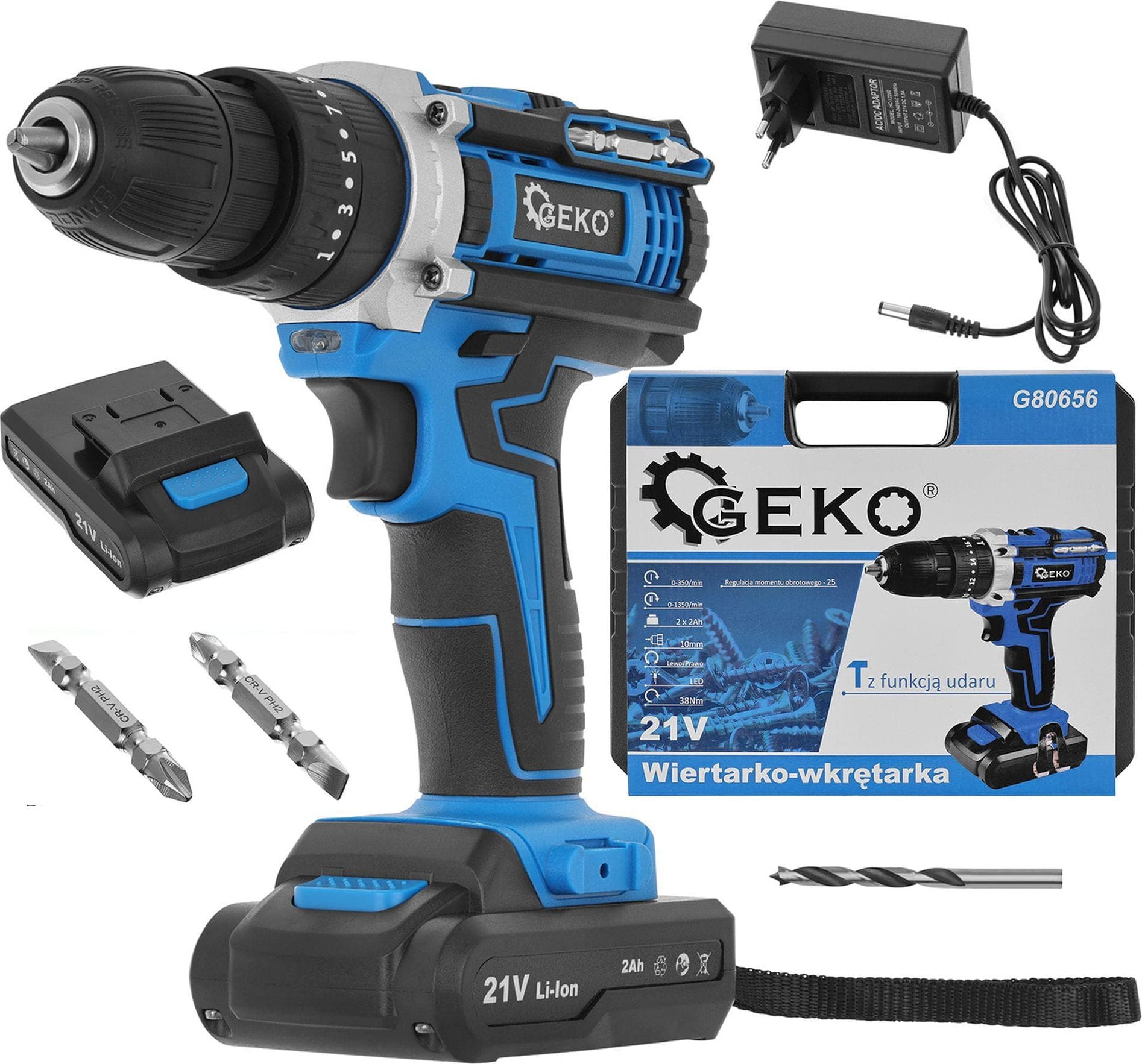 фото Шурупокрут Geko G80656