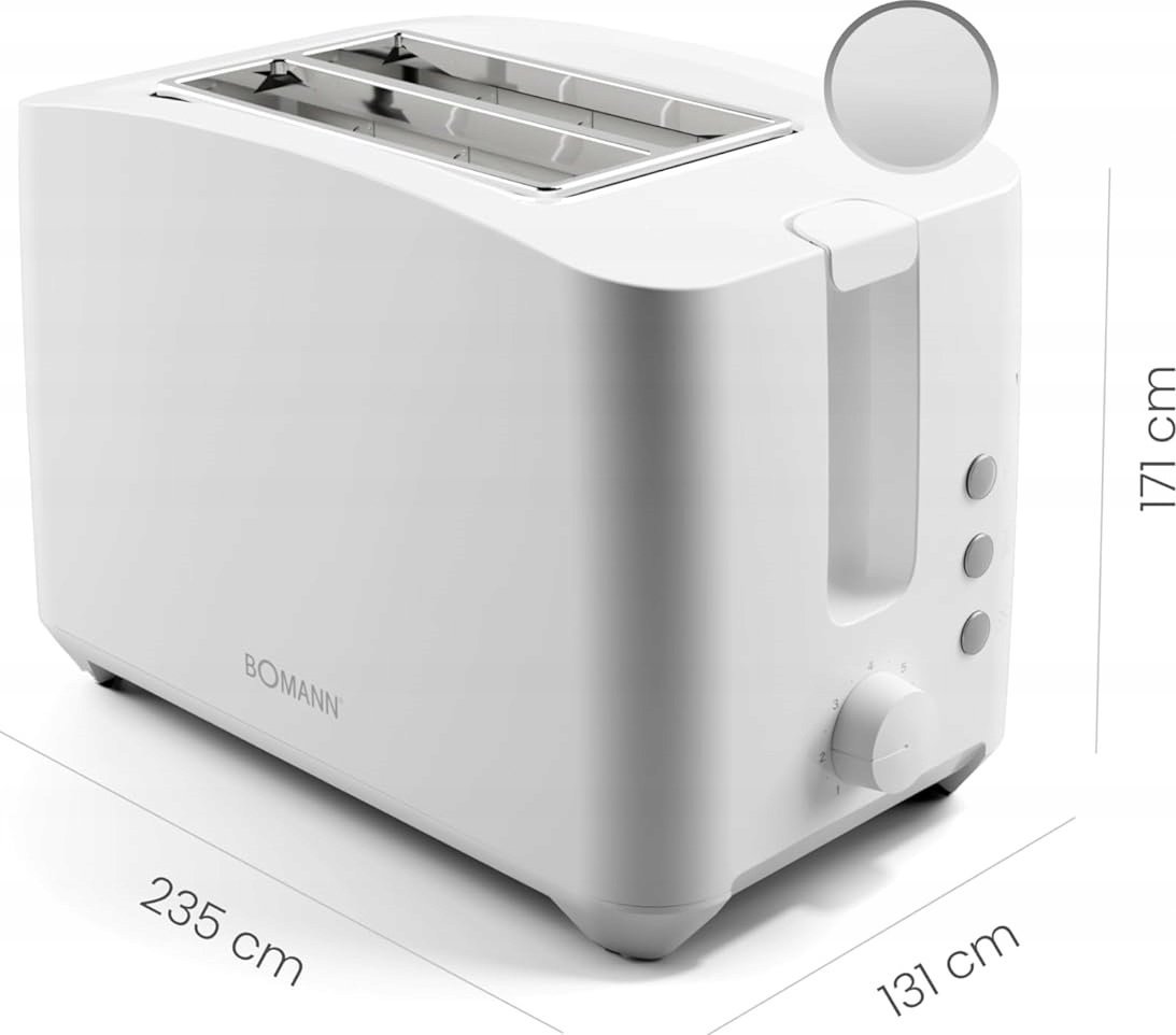 фото Тостер Bomann TA 6065 CB White
