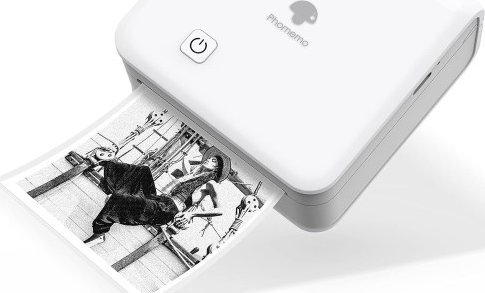 фото Принтер наклейок Phomemo M02 White