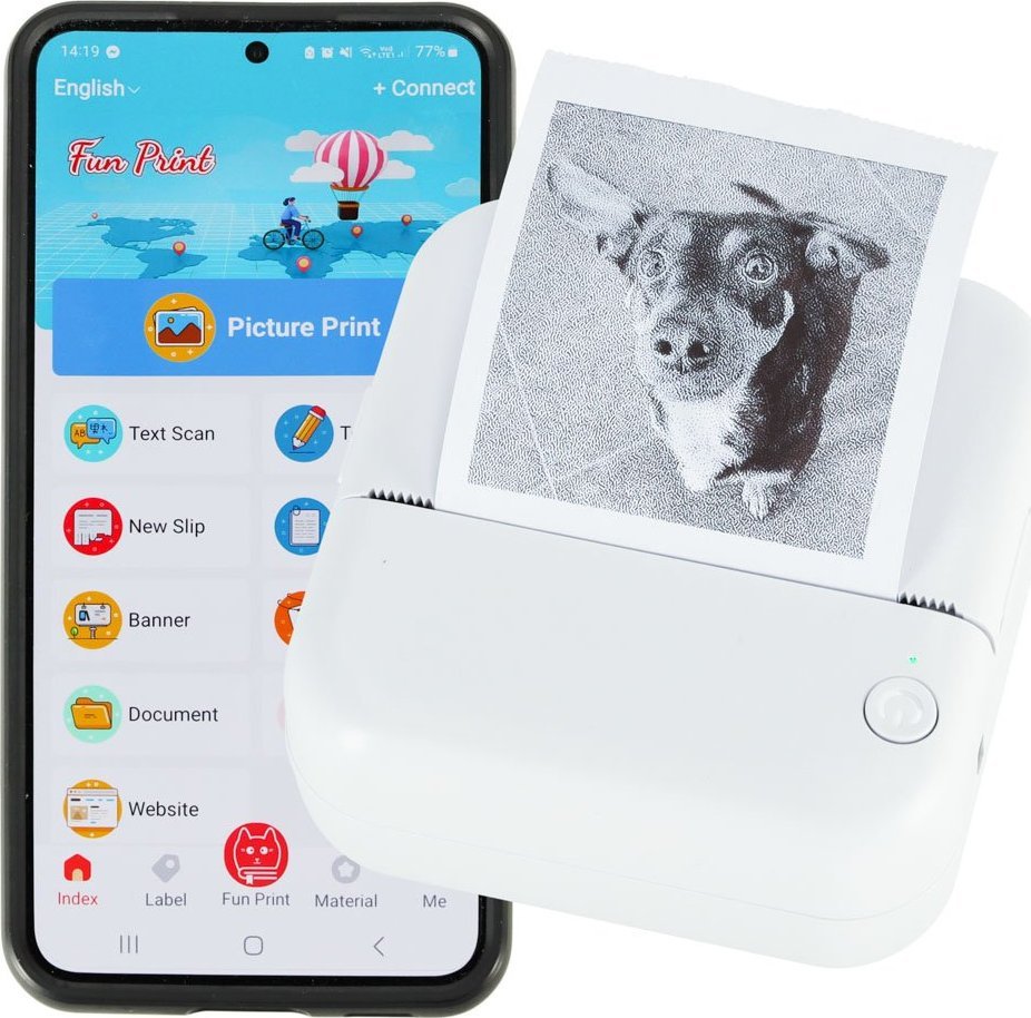 фото Принтер етикеток Kik Mini KX4218