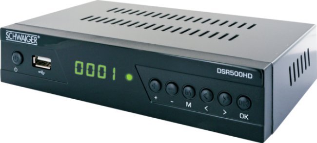 фото TV-тюнер зовнішній Schwaiger DVB-S2 HD