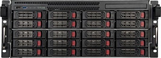 фото Корпус Silverstone Rackmount Server Black (SST-RM43-320-RS)