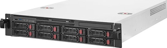фото Корпус SilverStone RM22-308 Rackmount Server Gehuse (SST-RM22-308)