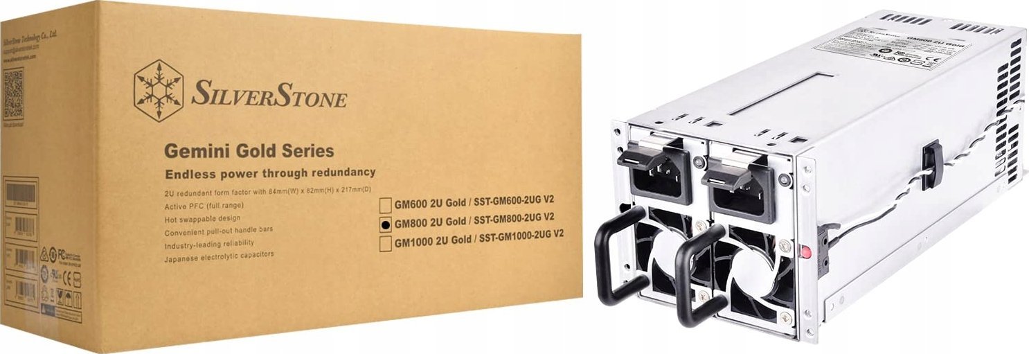 фото Блок живлення SilverStone SST-GM800-2UG V2