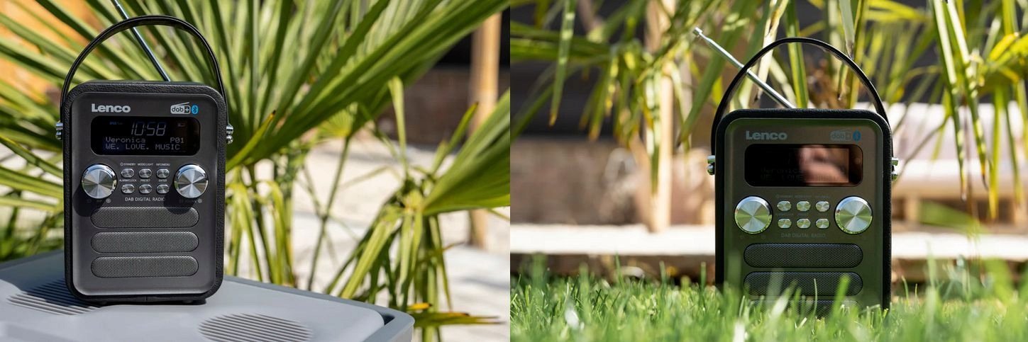 фото Радіоприймач Lenco PDR-051 Pink/White