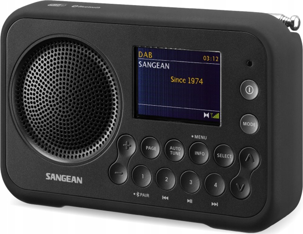 фото Радіоприймач Sangean DPR-76 BT Metal Grey