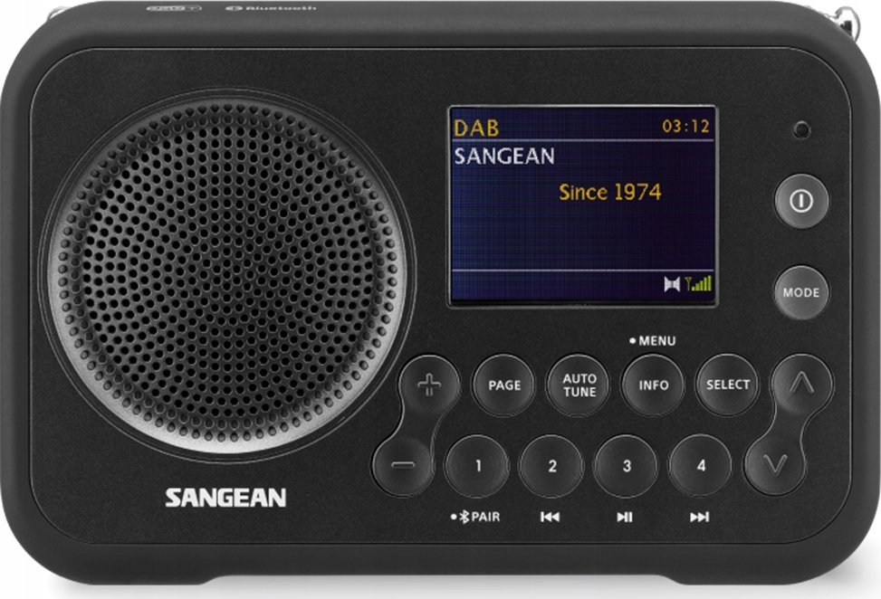 фото Радіоприймач Sangean DPR-76 BT Metal Grey