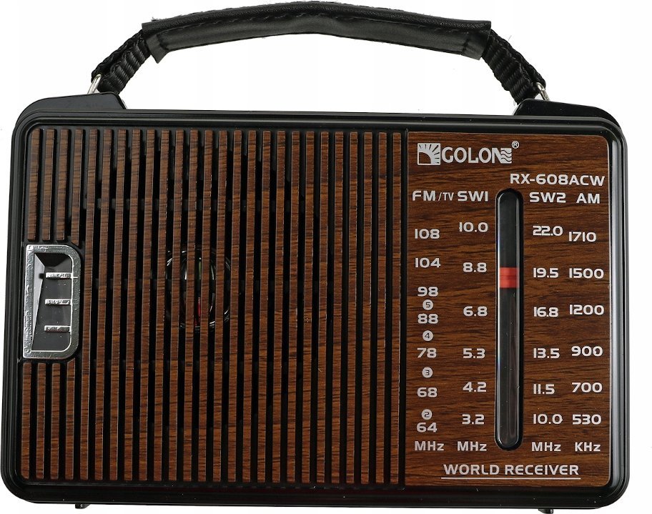 фото Радіоприймач Tiross TS-462 Brown