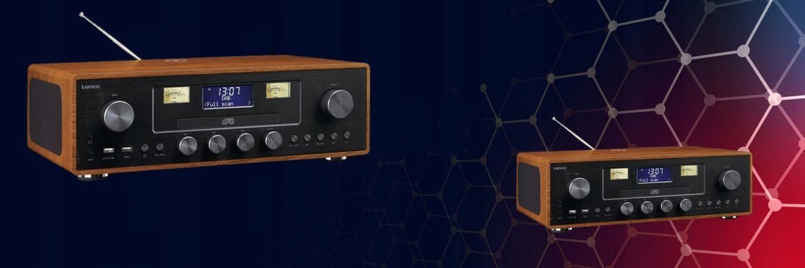 фото Радіоприймач Lenco DAR-081 Wood