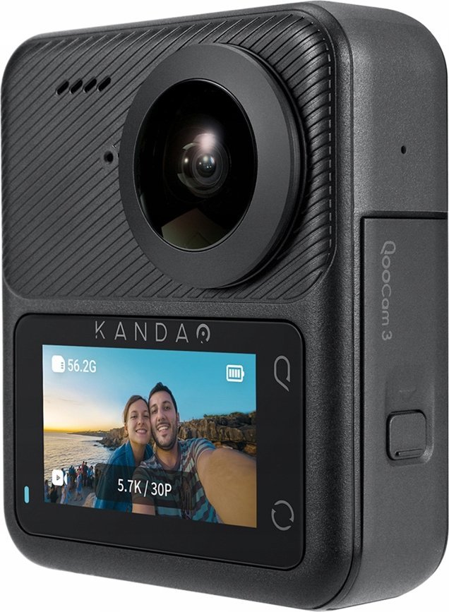 фото Екшн-камера Kandao QooCam 3 Travel Combo Black
