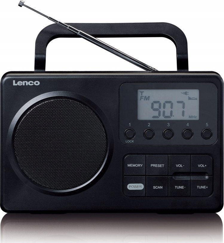 фото Радіоприймач Lenco MPR-035BK