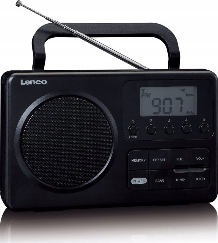 фото Радіоприймач Lenco MPR-035BK