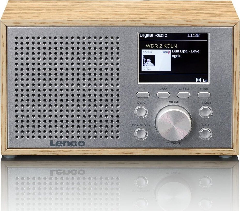 фото Радіоприймач Lenco DAR-017WH