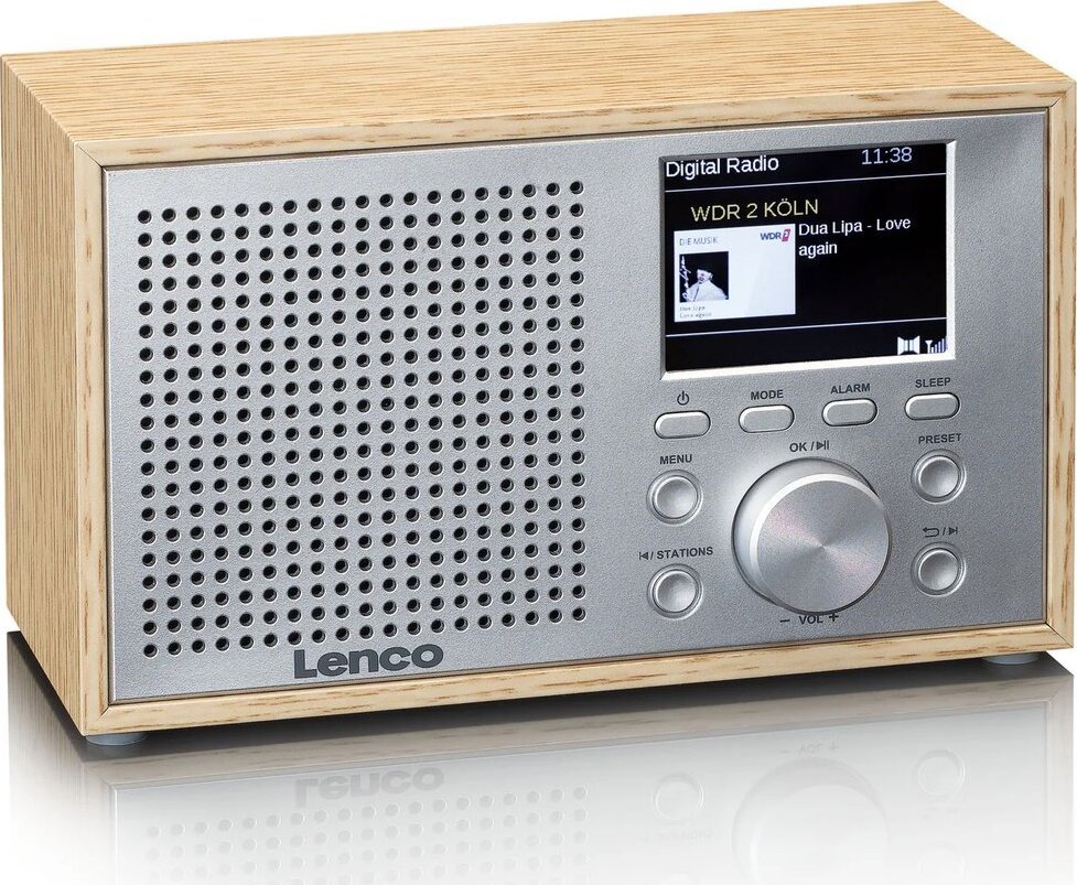 фото Радіоприймач Lenco DAR-017WH