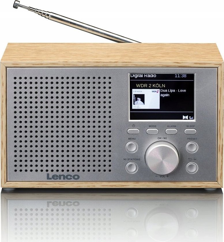 фото Радіоприймач Lenco DAR-017WH