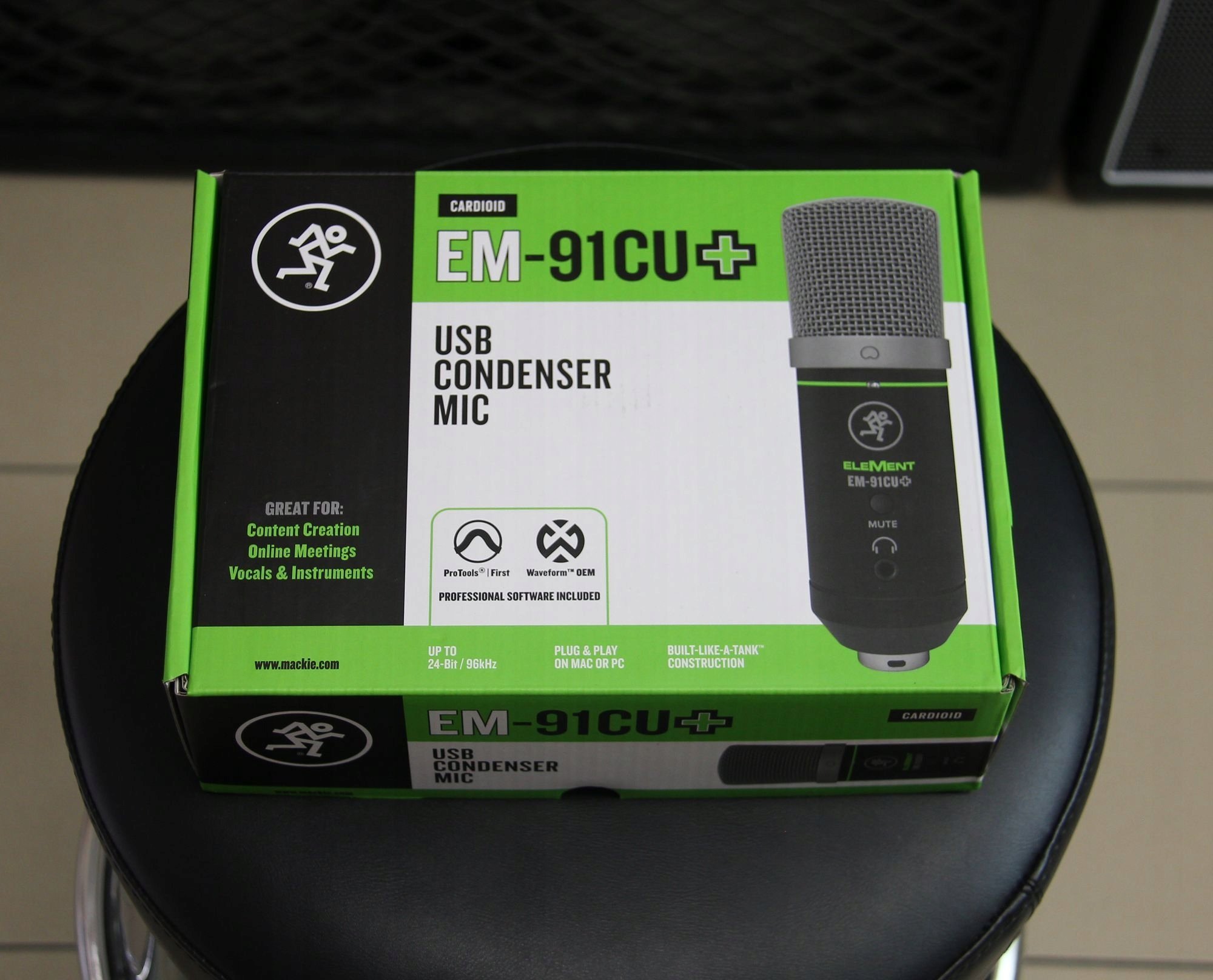 фото Мікрофон для ПК/ для стрімінгу, подкастів Mackie EM-91CU+