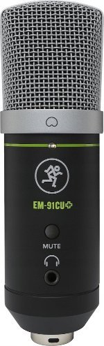 фото Мікрофон для ПК/ для стрімінгу, подкастів Mackie EM-91CU+