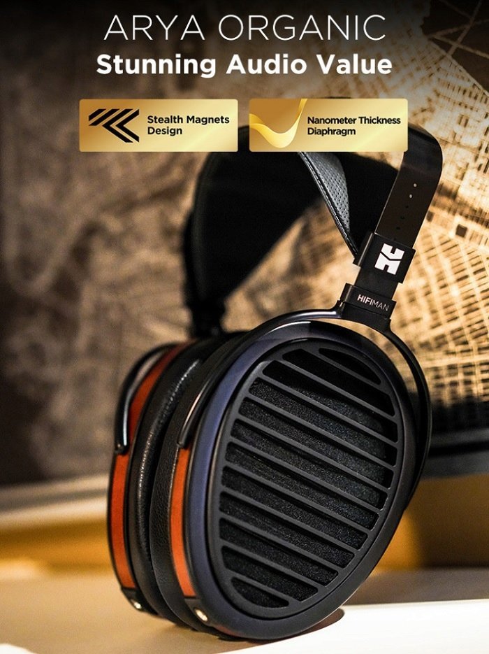 фото Навушники без мікрофону Hifiman Arya Organic