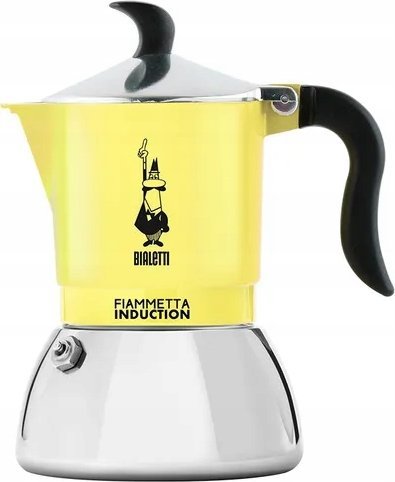 фото Кавоварка гейзерна Bialetti Fiammetta Ind 2TZ Yellow (0006577)
