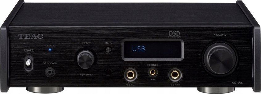 фото ЦАП з підсилювачем для навушників Teac UD-505-X Black