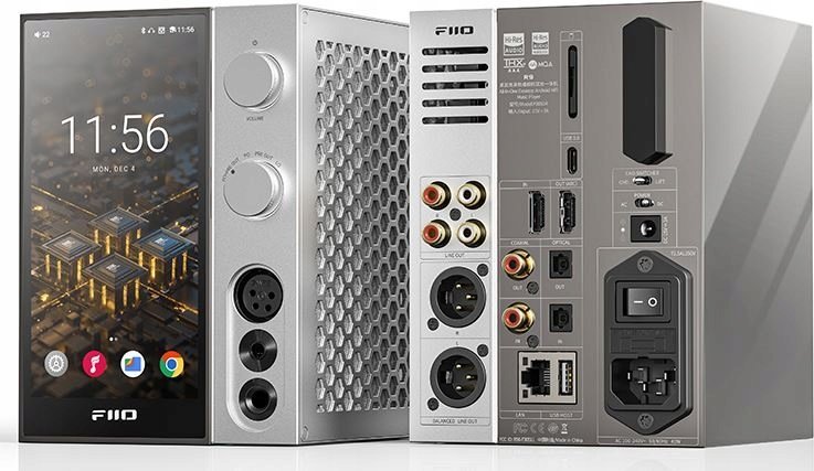 фото Мережевий аудіопрогравач Fiio R9 Silver