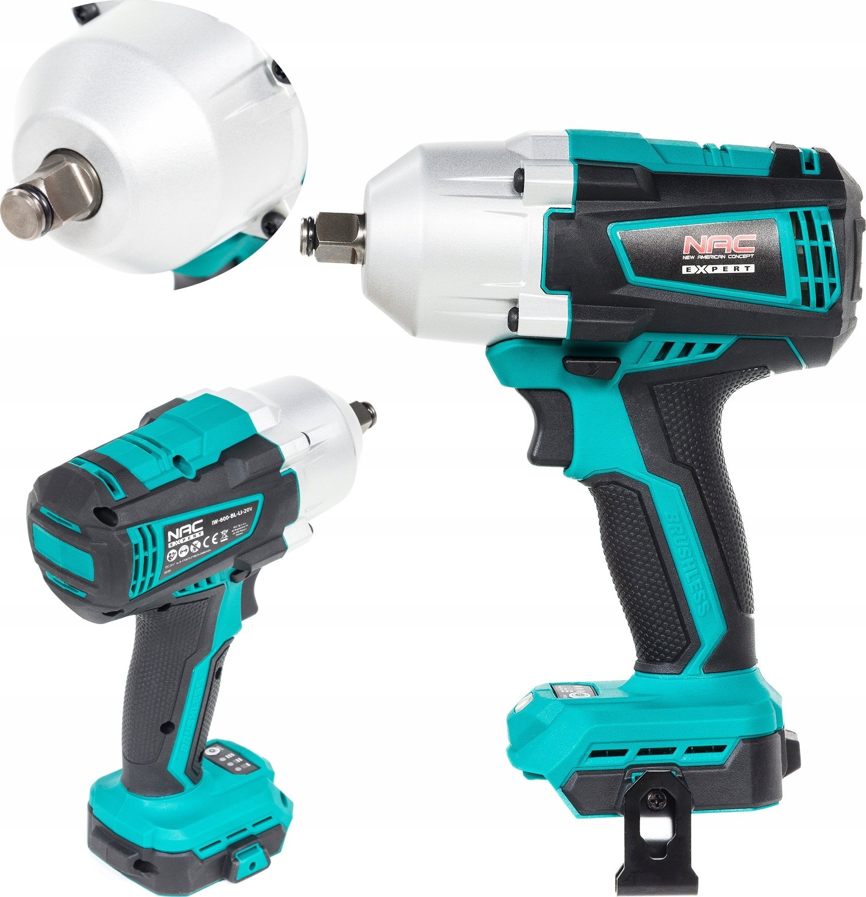 фото Гайкокрут NAC IW-600-BL-LI-20V