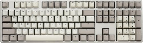 Klawiatura Ducky Ducky Origin Vintage Gaming Tastatur, Cherry MX-Speed-Silver (US)