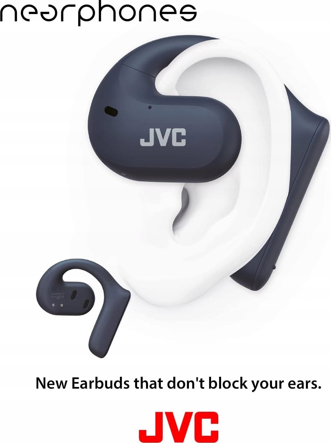 фото Навушники TWS JVC HA-NP35T-AU Blue