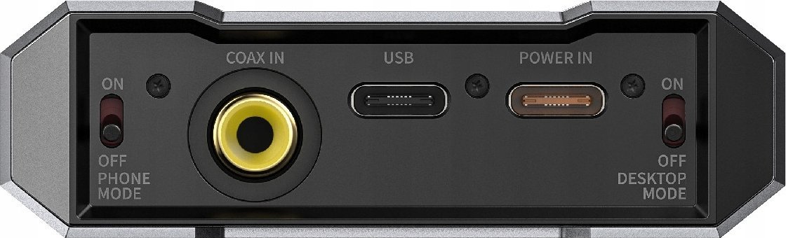 фото Портативний підсилювач для навушників FiiO Q15 Titanium Gray