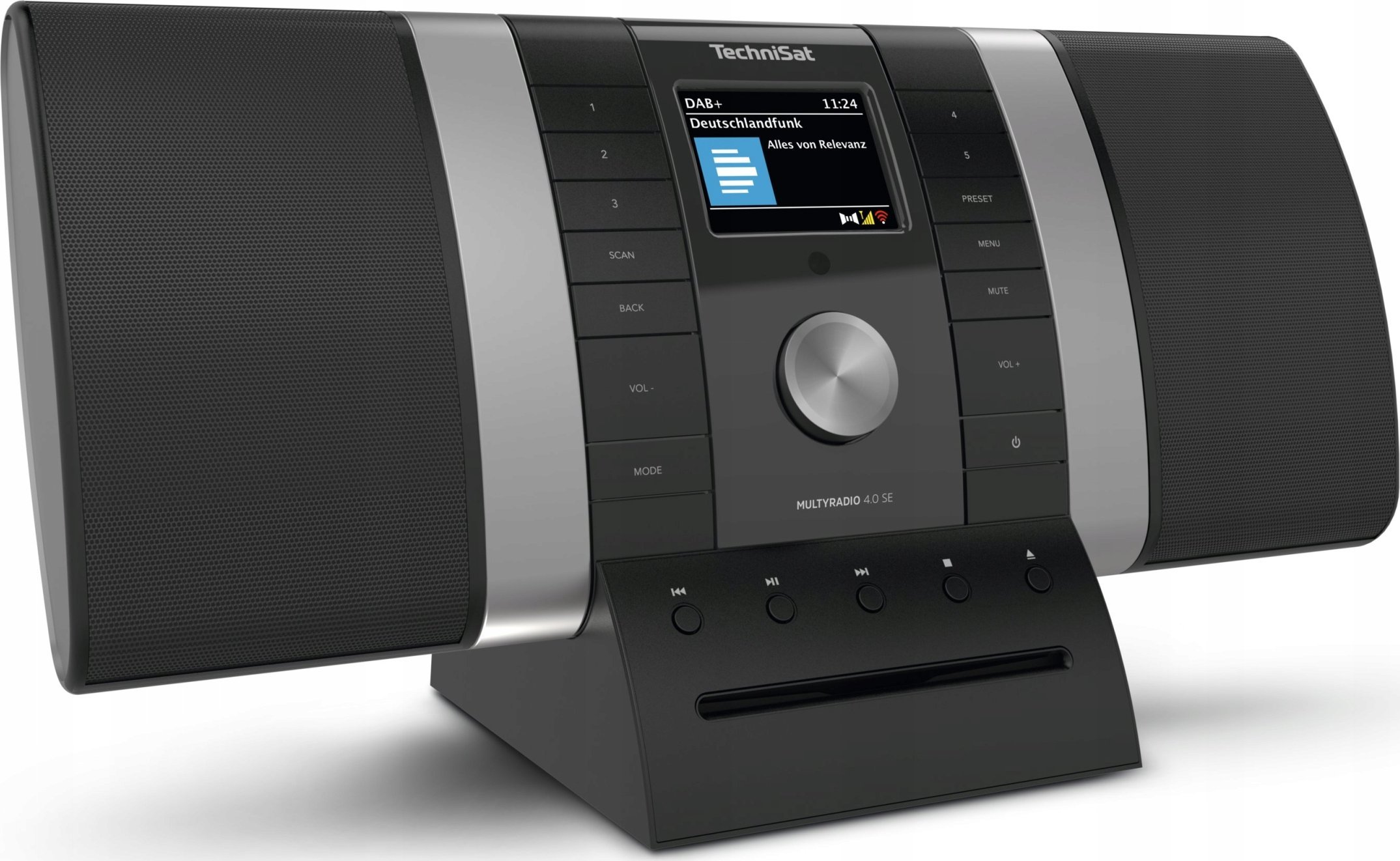 фото Радіоприймач TechniSat Multyradio 4.0 SE Чорно-срібний