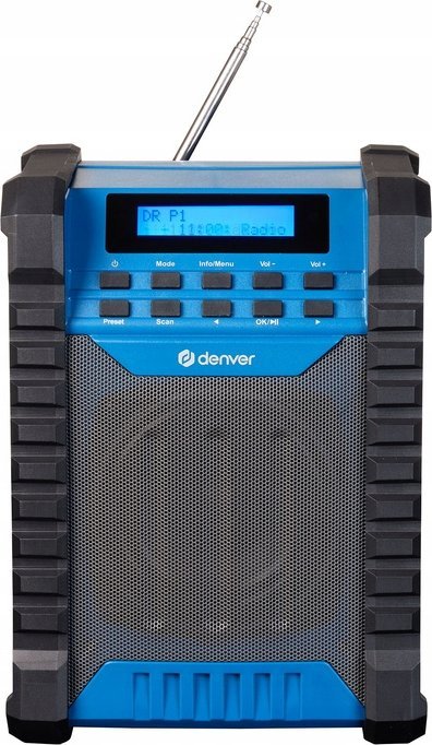 фото Радіоприймач Denver WRD-60 Blue