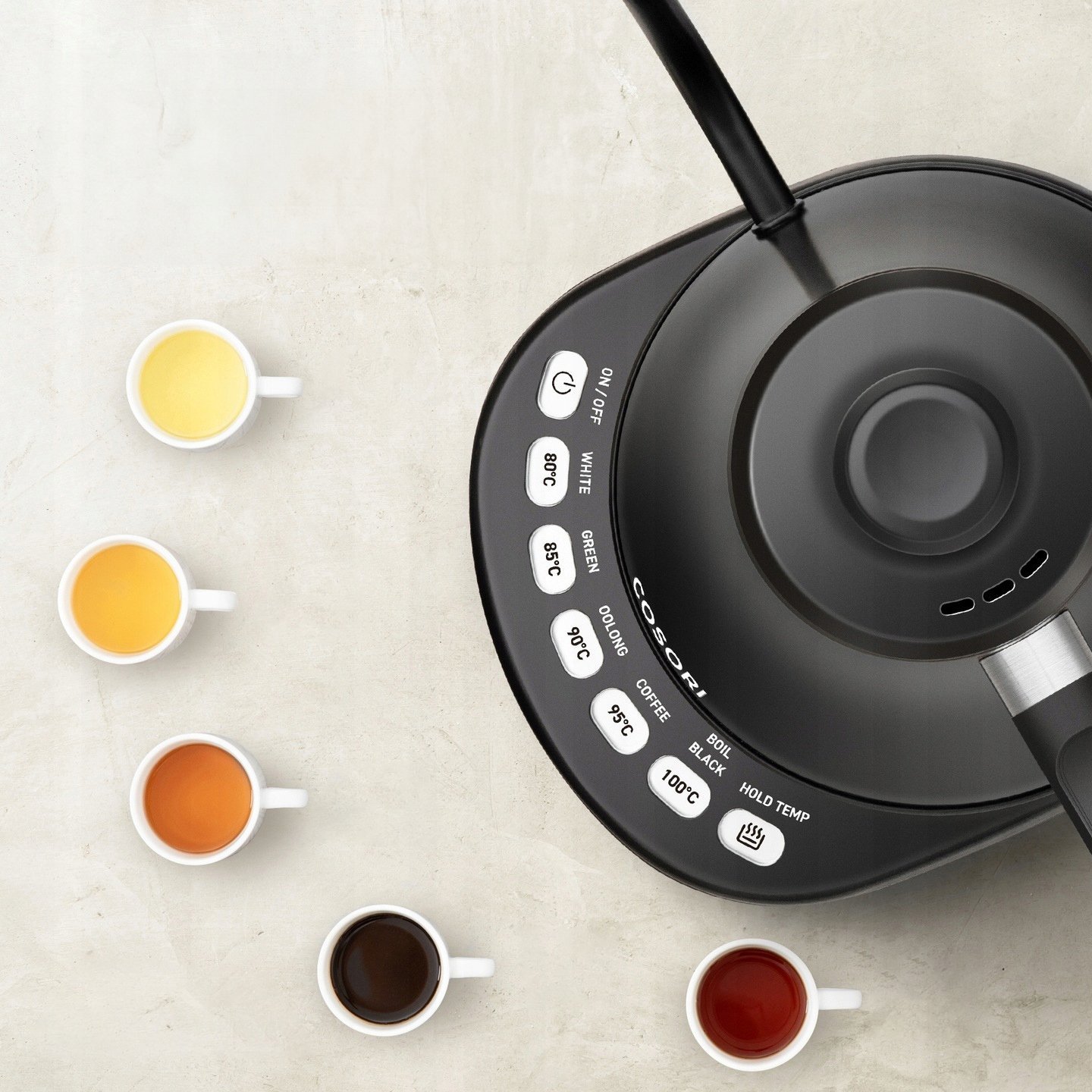 фото Електрочайник Cosori CO108-NK